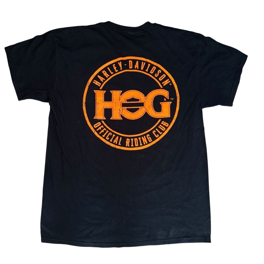 Harley-Davidson HOG Men’s Large Black T-Shirt Official Riding Club